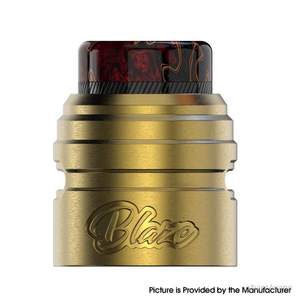 Authentic ThunderHead Creations Blaze Solo RDA Replacement Top Cap w/ Drip Tip