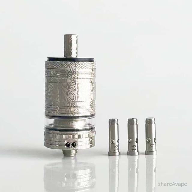 RekaVape OST-R Dama Style MTL RTA – 22mm, 3.5ml / 4.5ml, Air Pins 1.0–1.8mm