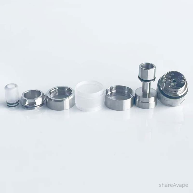 RekaVape BY-KA V8 Style RTA Kit – 5.0ml, 22mm, 316SS