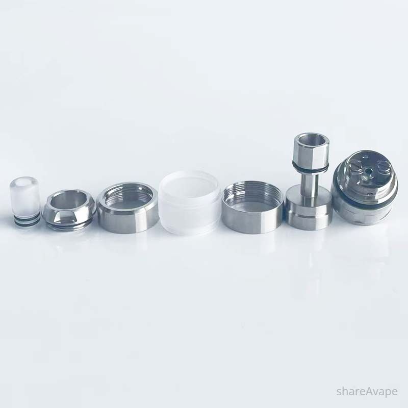 RekaVape BY-KA V8 Style RTA Kit – 5.0ml, 22mm, 316SS