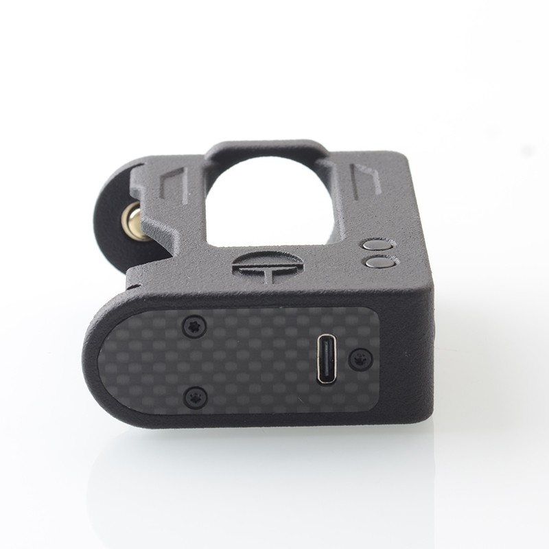 3D Print Black Knight Embedded Flash Home 80W Box Mod 18650 Battery, 24mm Atomizer