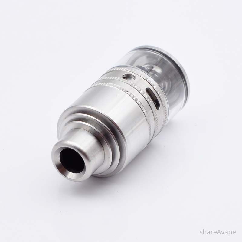 YFTK Slick Taifun GX Style RDTA — восстанавливаемый резервуар емкостью 4 мл, 23 мм, нержавеющая сталь 316 + стекло
