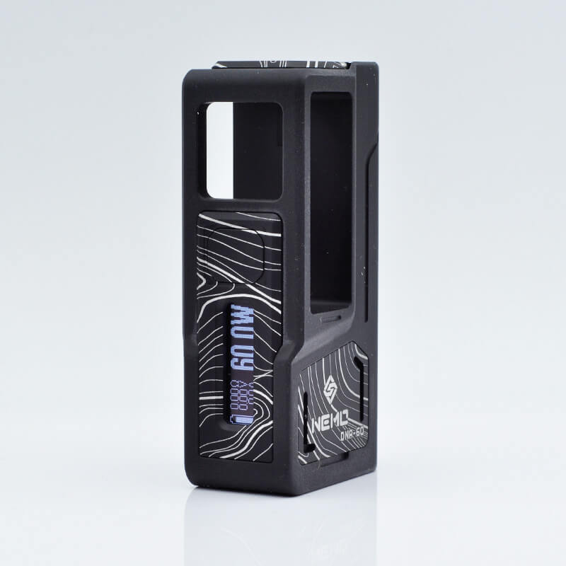 Nemo Style 60W Boro Mod - DNA60/C Evolv Chipset, 1x18650, BB / Billet Boro Tank Compatible