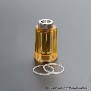 YFTK Diamond Tank Tube for Flash-e-Vapor V4.5 / V4.5S+ Style RTA – 5.0ml
