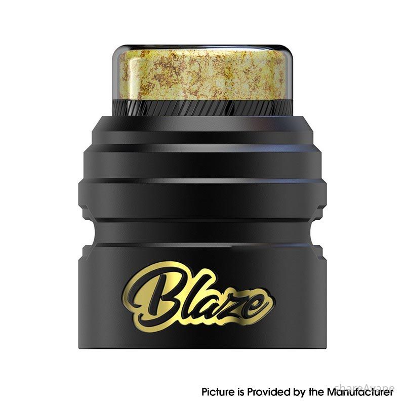 Authentic ThunderHead Creations Blaze Solo RDA Replacement Top Cap w/ Drip Tip