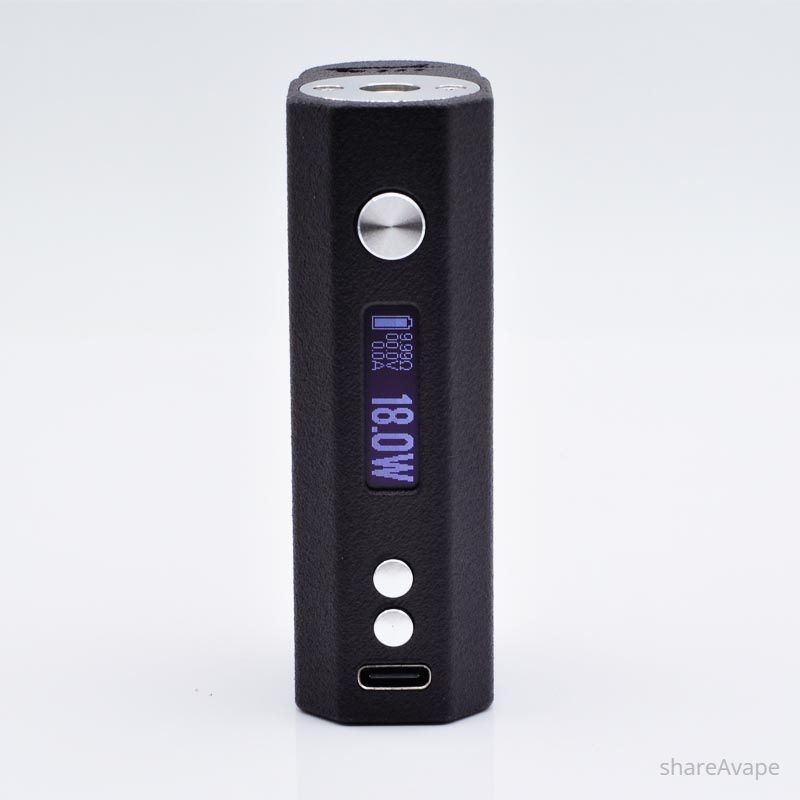 Dark Shark A80 80W 18650 Box Mod – 3D Printed Compact Vape Mod Black