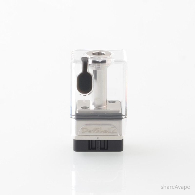 DotShell 2 Style RBA Tank Kit for dotAIO V1 / V2 – 1.0–2.0mm Airflow Options