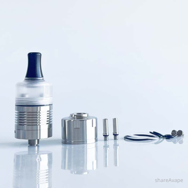 RekaVape Caiman V5 Style RDA – 22mm, 316SS, Air Pins