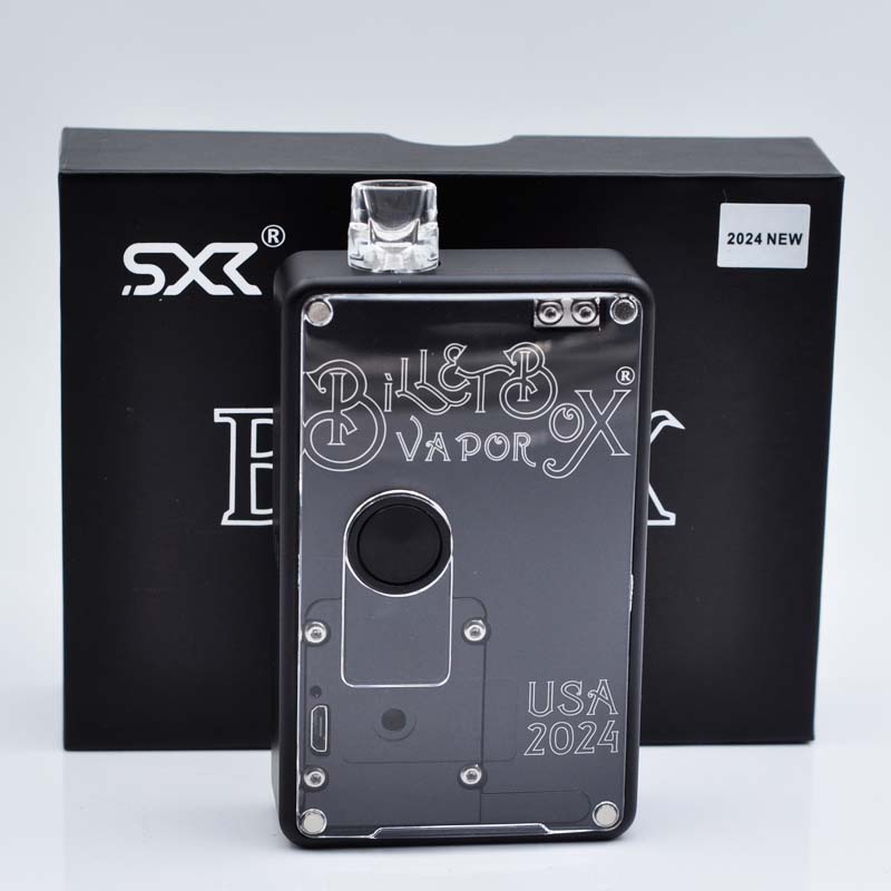 SXK BB Style 60W All-in-One VW Box Mod Vape Kit w/ USB Port, 1~60W, Aluminum Alloy/PEI/PEEK, 1 x 18650, Evolv DNA 60