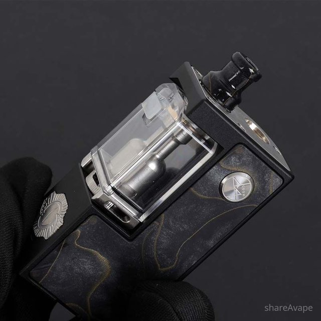 YFTK VIP Style RBA Bridge for Billet Box – 4.5ml, SS + PCTG