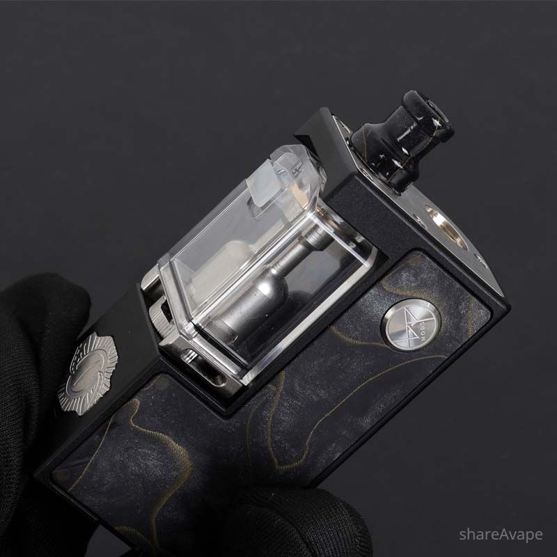 YFTK VIP Style RBA Bridge for Billet Box – 4.5ml, SS + PCTG
