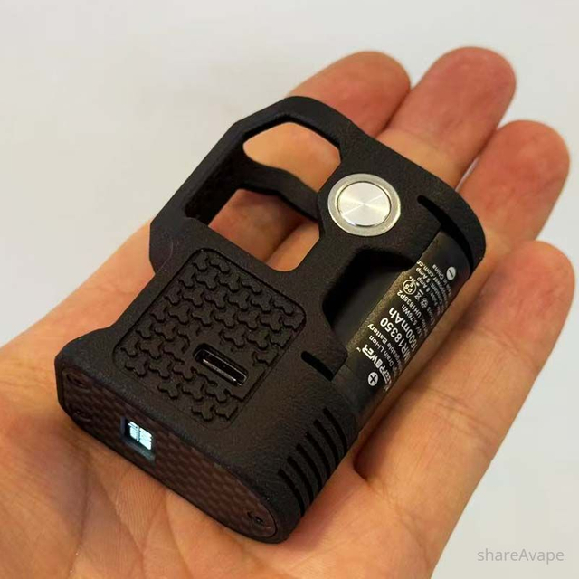 Armor II 80W 18350 Box Mod – 3D Printed Compact Vape Mod