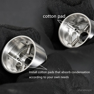 YFTK FEV Extre me Base Kit V2 لـ Flash e-Vapor V4.5S+ V4.5 Style 23mm RTA البخاخة