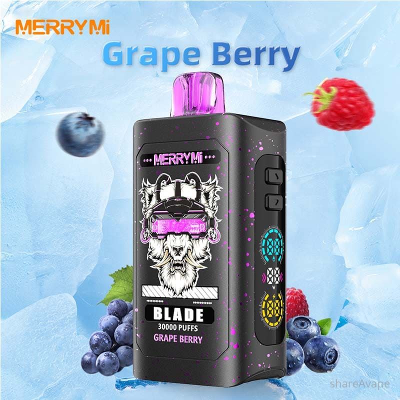 MerryMi Blade 30K Disposable Vape – 30,000 Puffs, 26ml, 5% Nicotine