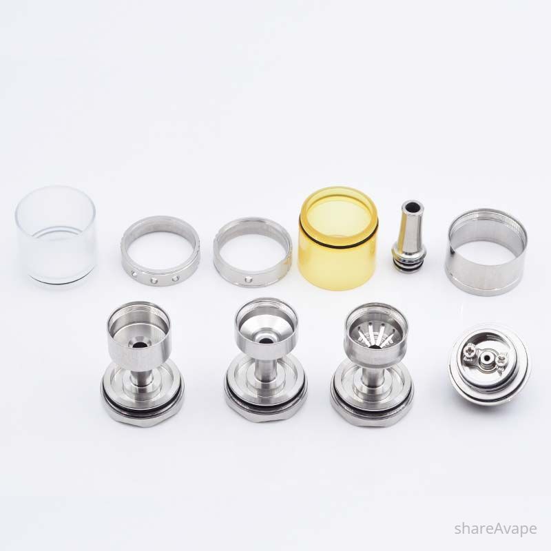 Rekavape Diplomat V1.5 Style MTL RTA – 23mm Rebuildable Tank, 6.2ml Capacity