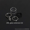 YFTK 415 RTA Glass Extension Kit 22mm – 2ml Capacity Upgrade (Virtuous Style)