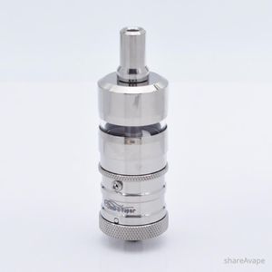 YFTK Ti Flash e-Vapor V4.5S+ Style RTA – Ti + Glass, 4.5 ml, 23 mm , Silver