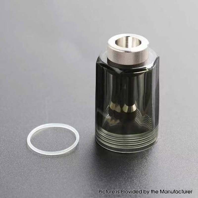 YFTK Diamond Tank Tube for Flash-e-Vapor V4.5 / V4.5S+ Style RTA – 5.0ml