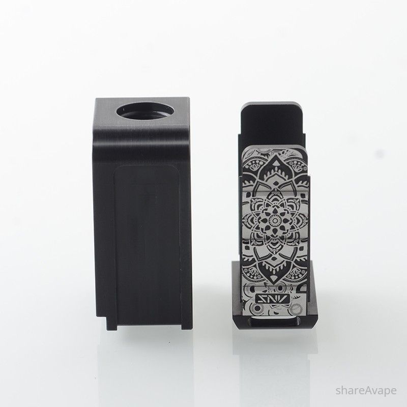 S-ProRo Style Boro Tank for SXK BB / Billet AIO Box Mod Kit - Diamond + Frost, Aluminum + Acrylic