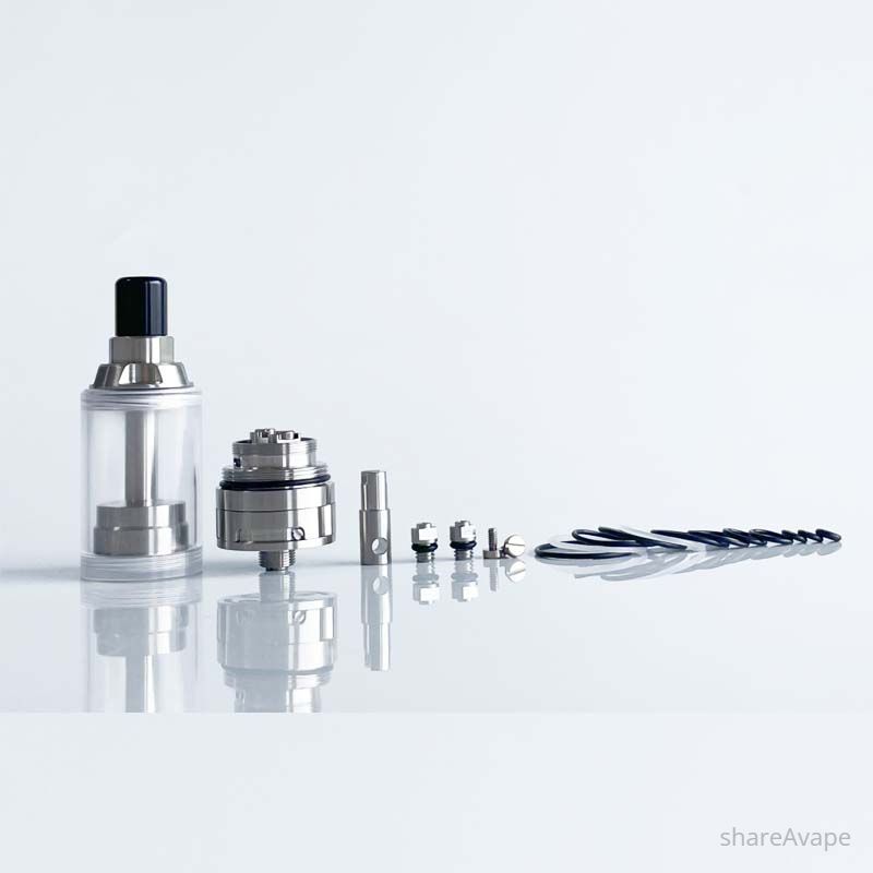 RekaVape KA V8+ Style RTA 22mm 5ml 316SS 510 Airflow