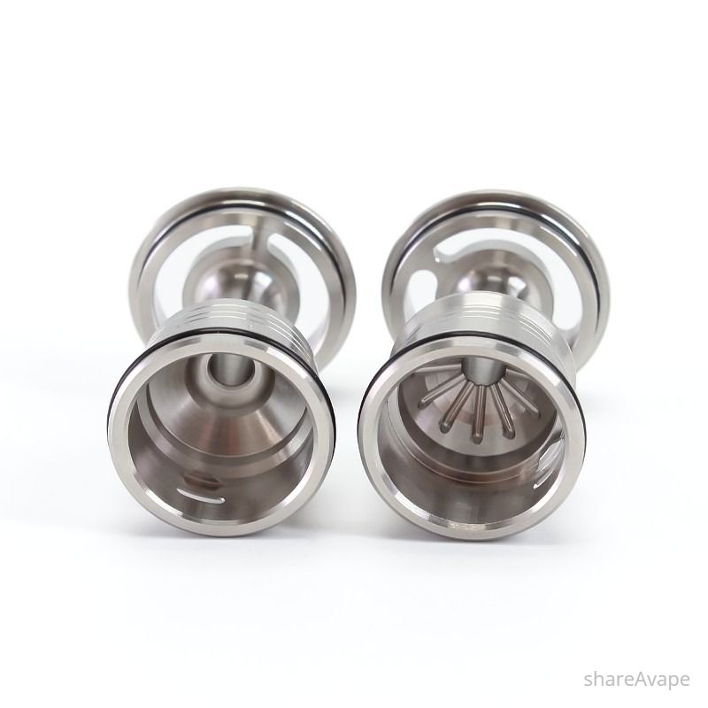 SXK MTL Kit for Prime Minister RTA – Bell Caps + Air Pins 0.8–1.7mm