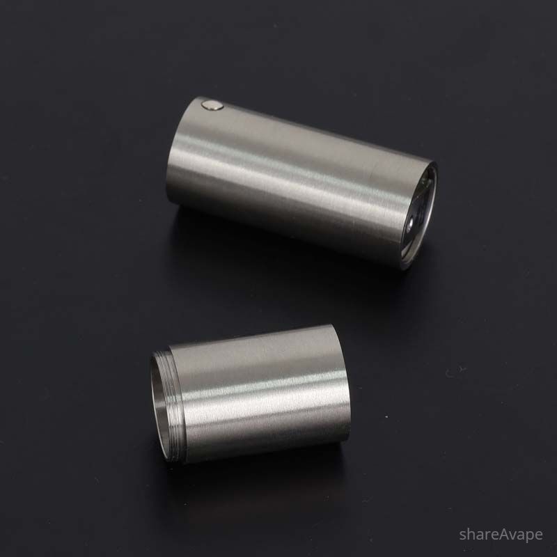 YFTK Atto Style Mechanical Mod with Chip – 18650/18350, Stainless Steel