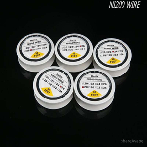 Pure Nickel Ni200 Wire for Rebuildable Atomizers – 28/30GA, 30 Feet