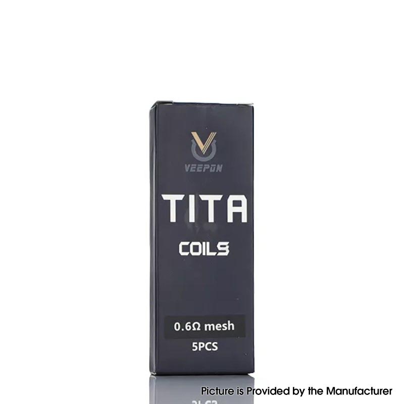 Authentic Veepon Tita AIO Replacement Coil (5 PCS)