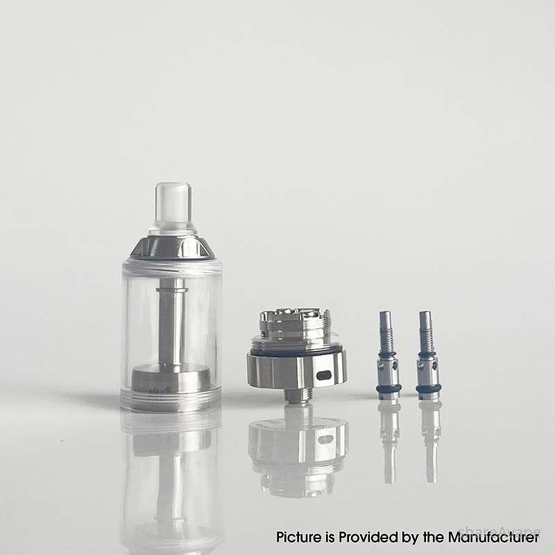 Rekavape BYKA V11 Style MTL RTA 23mm – 5ml Tank with 1.2 / 1.4 / 1.7 Air Pins (Standard Set)