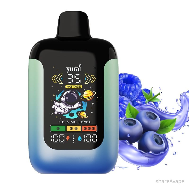 YUMI Spaceman 50K Disposable Vape 50,000 Puffs – 700mAh Rechargeable, 50mg Nicotine