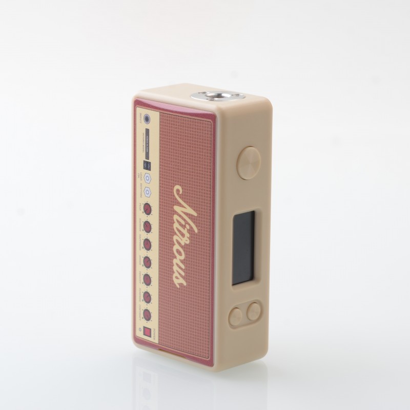 Authentic MECHVAPE x NITROUS Pocket 80W Box Mod – VW 5-80W, 1 x 18650 Battery