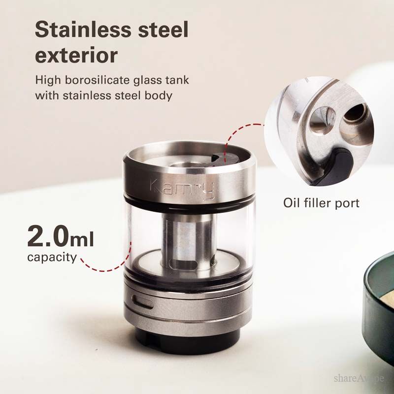Authentic Kamry P6 Epipe Tank Atomizer – 2ml Replacement Tank