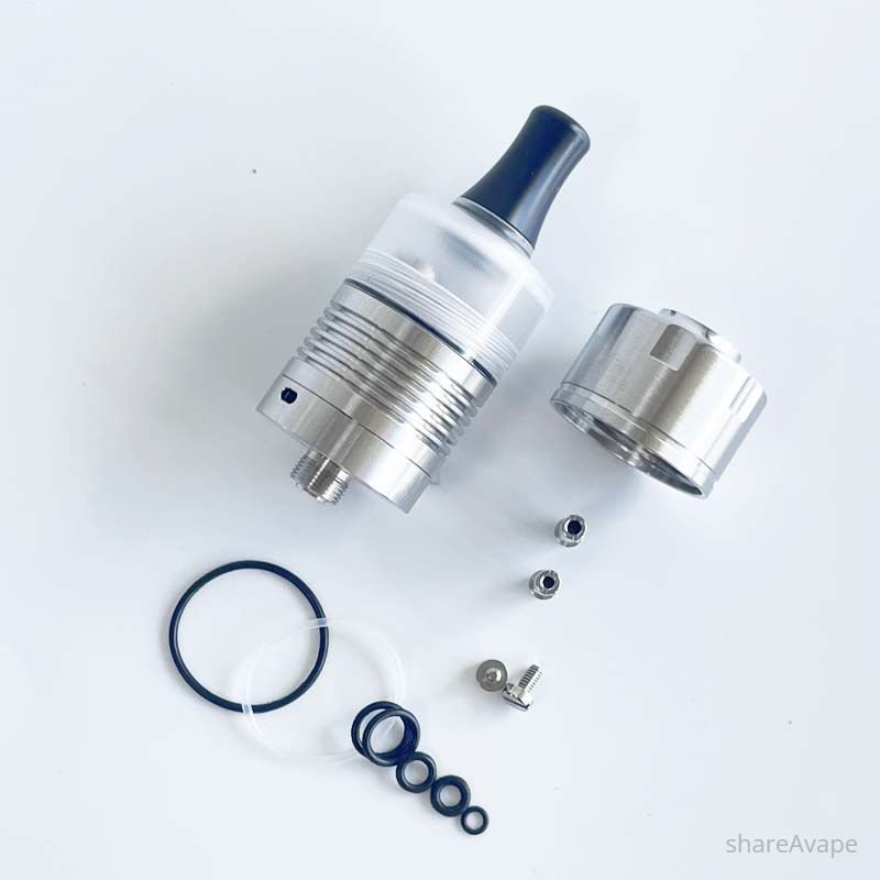 RekaVape Caiman V5 Style RDA – 22mm, 316SS, Air Pins