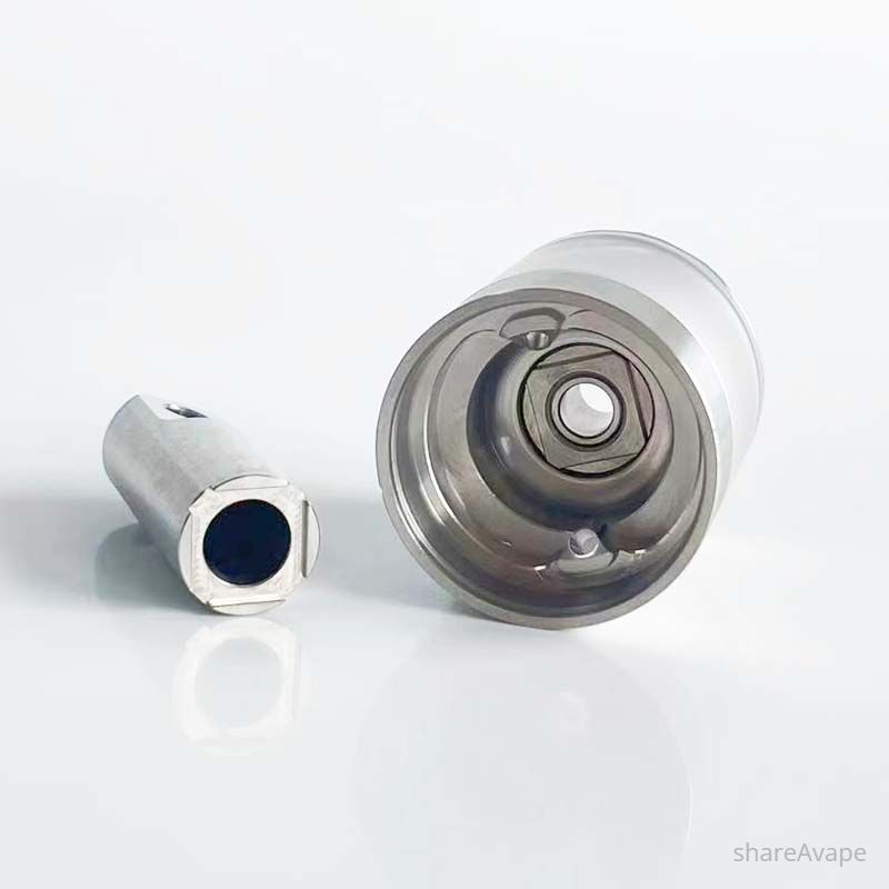 RekaVape Hurricane 1.4 NG Style RTA – 3.0ml, 24mm, 316SS, 510 Drip Tip