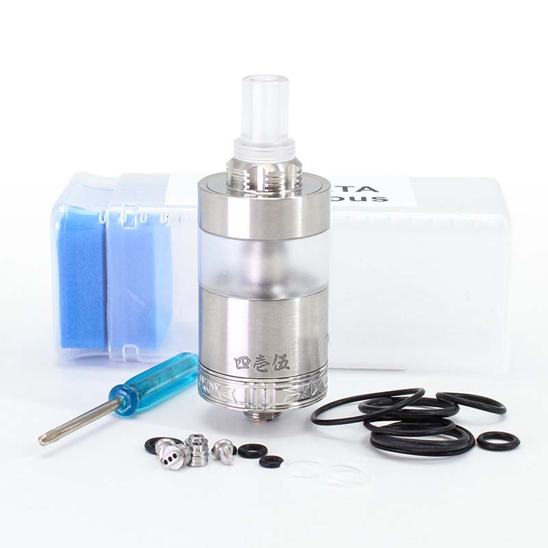 SXK 415 RTA Virtuous Style MTL Atomizer - Silver 22mm 3.3ml