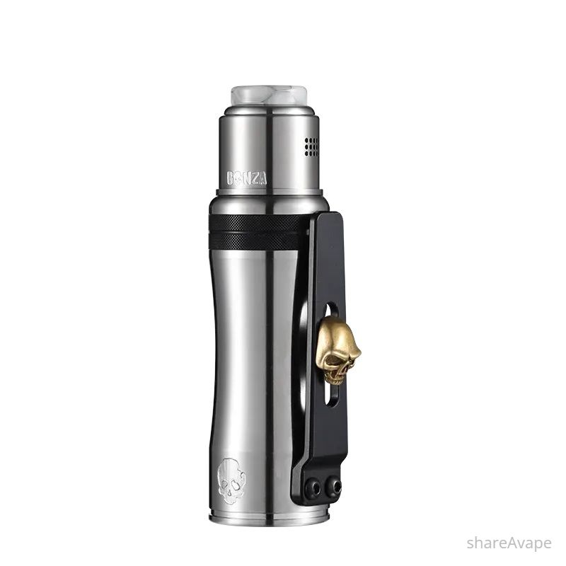 Authentic ThunderCloud x Vaping Bogan Bonza Pro Mech Kit – 21700 / 18650 Hybrid Mechanical Mod Kit