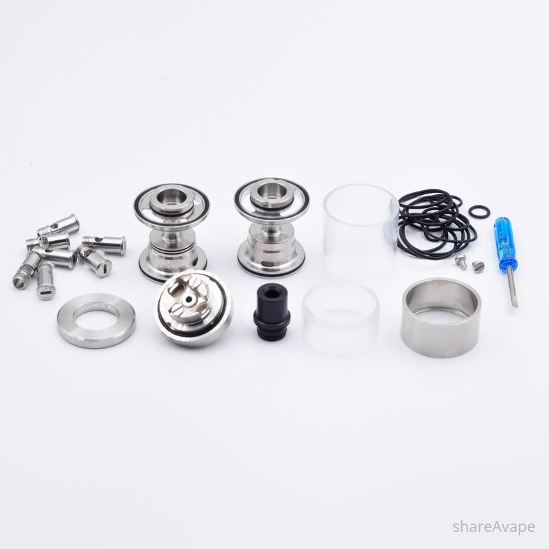 Kalibr 23.30 Style MTL / RDL RTA – 4.5ml, 7 Air Pins (1.2–3.5mm)