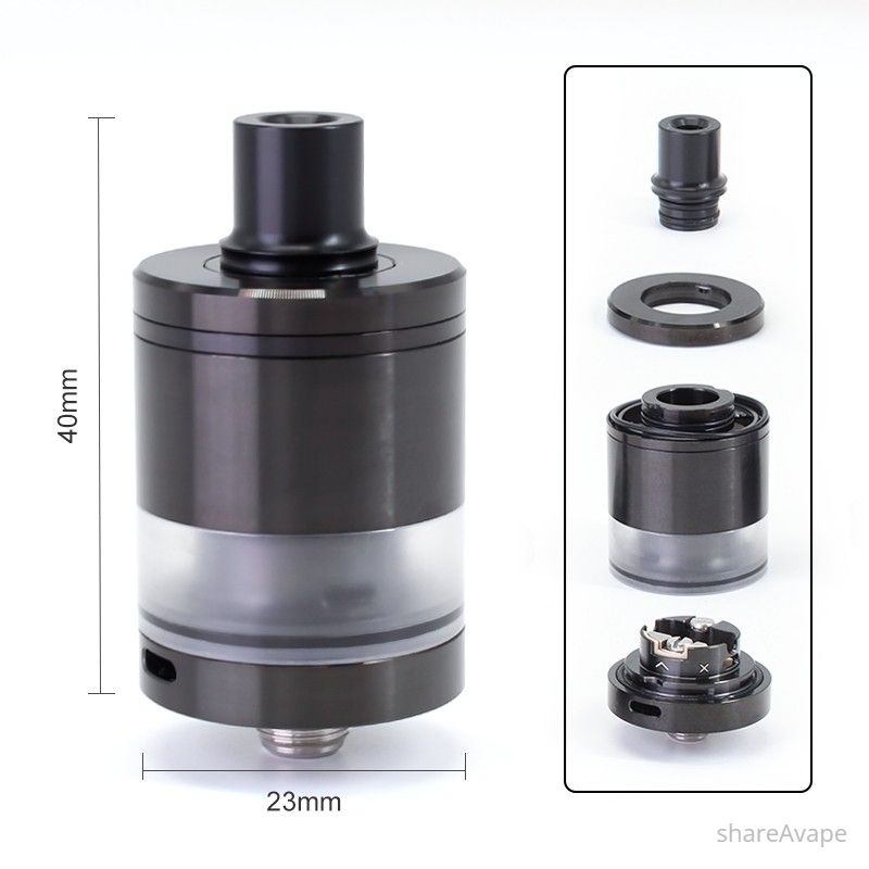 SXK Calibre Style MTL / RDL RTA – 23mm, 4.5ml, Air Pins 0.8–3.5mm