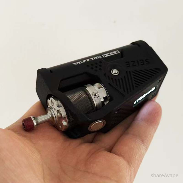 YFTK 3D Printed SEIZE 80W Box Mod – Aspire T80 Chip, 18650, VW/VV/Bypass