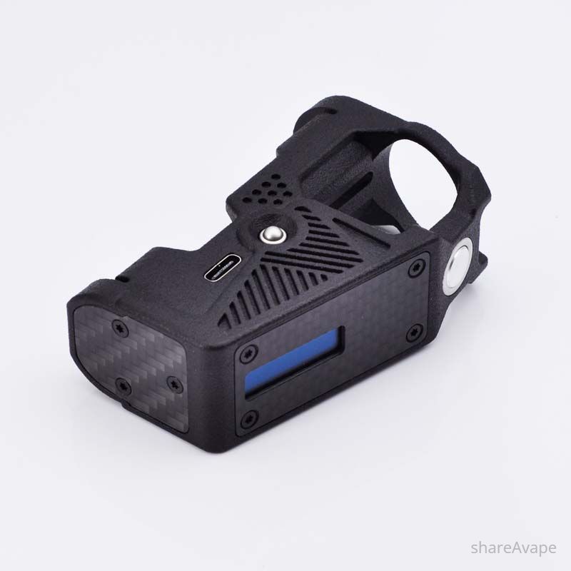3D Printed SEIZE 80W Box Mod – Aspire T80 Chip, 18650, VW/VV/Bypass