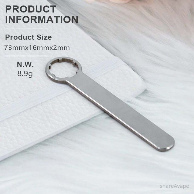 SXK Spanner Wrench for FrankenSkull Style Squonk Mod – Stainless Steel