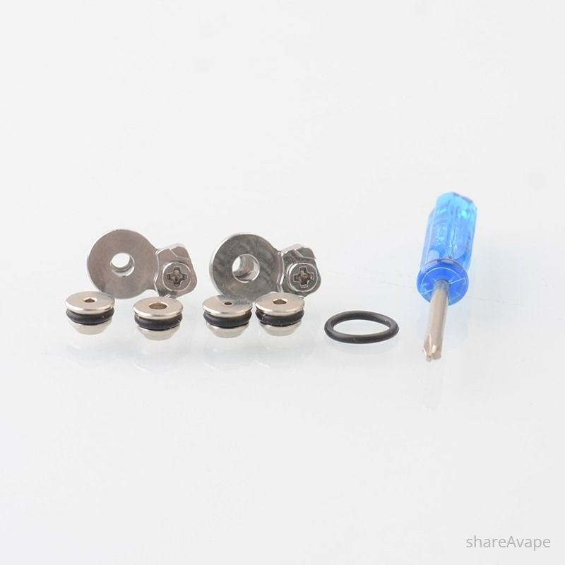 DotShell 2 Style RBA Tank Kit for dotAIO V1 / V2 – 1.0–2.0mm Airflow Options