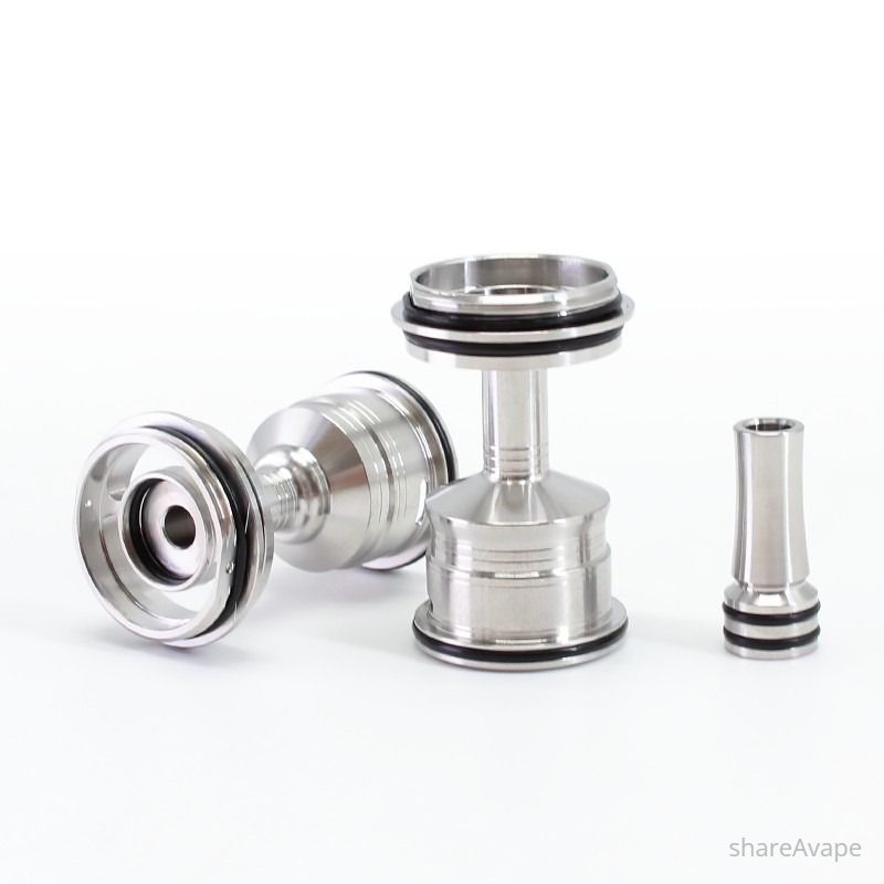 SXK MTL Kit for Prime Minister RTA – Bell Caps + Air Pins 0.8–1.7mm