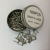 SS316L 6 Core Fused Clapton Pre-Built Coils – 100PCS