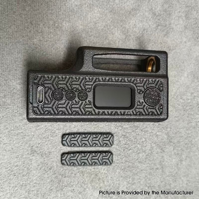 The MULE V2 DNA100C Style Boro Box Mod – 100W, 21700, 3D Printed