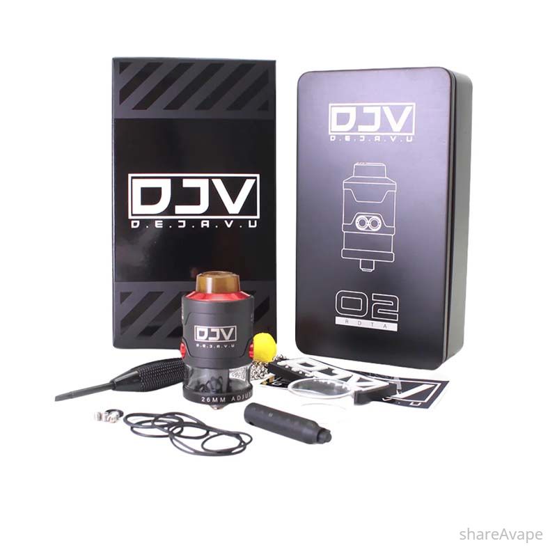 DJV V2 RDTA 26mm Dual Coil Rebuildable Dripping Tank Atomizer