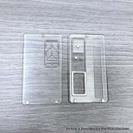 Authentic MK MODS Panel Set for dotAIO V3 – Front & Back Covers, Acrylic, 2pcs