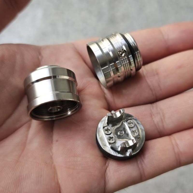 YFTK V6 MTL RTA 23mm – 2ml Rebuildable Tank Atomizer, 316SS