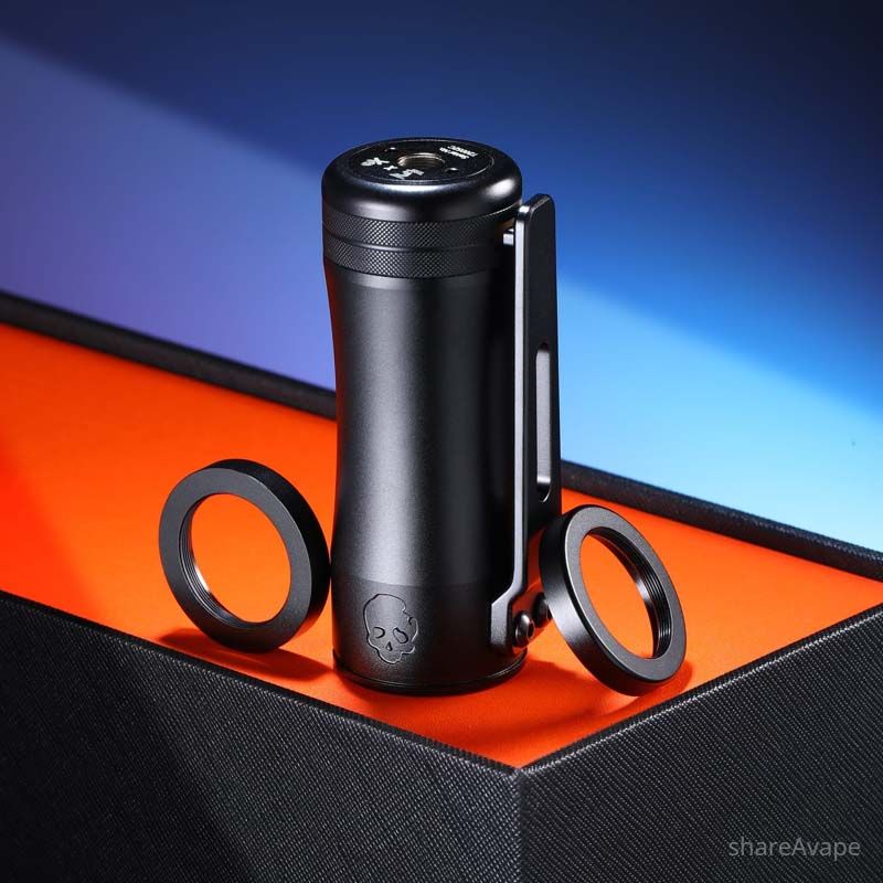Authentic ThunderCloud x Vaping Bogan Bonza Pro Mech Mod – 21700 / 18650, 30mm Mechanical Mod