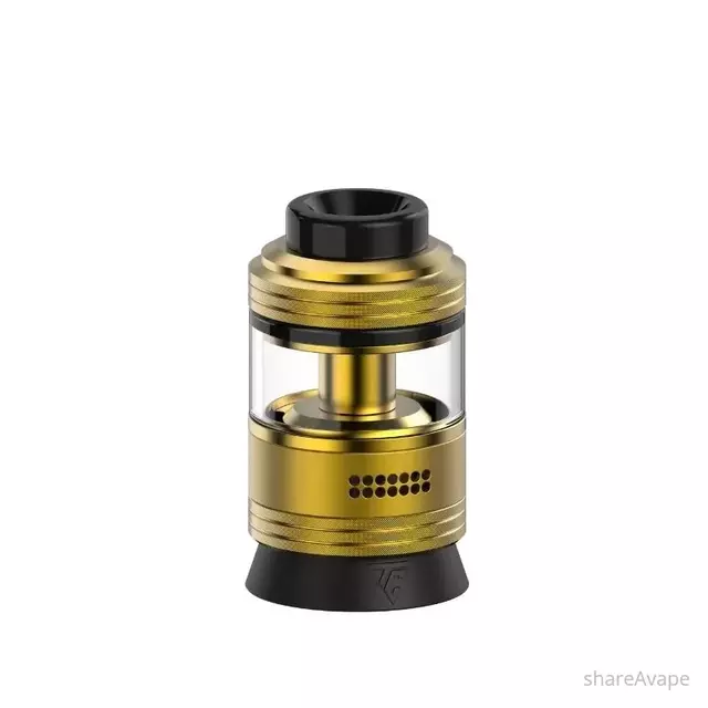 Authentic Thunder Cloud x Coilturd AN RTA 25mm Rebuildable Tank Atomizer – Dual Coil, Top Airflow, Leakproof Design